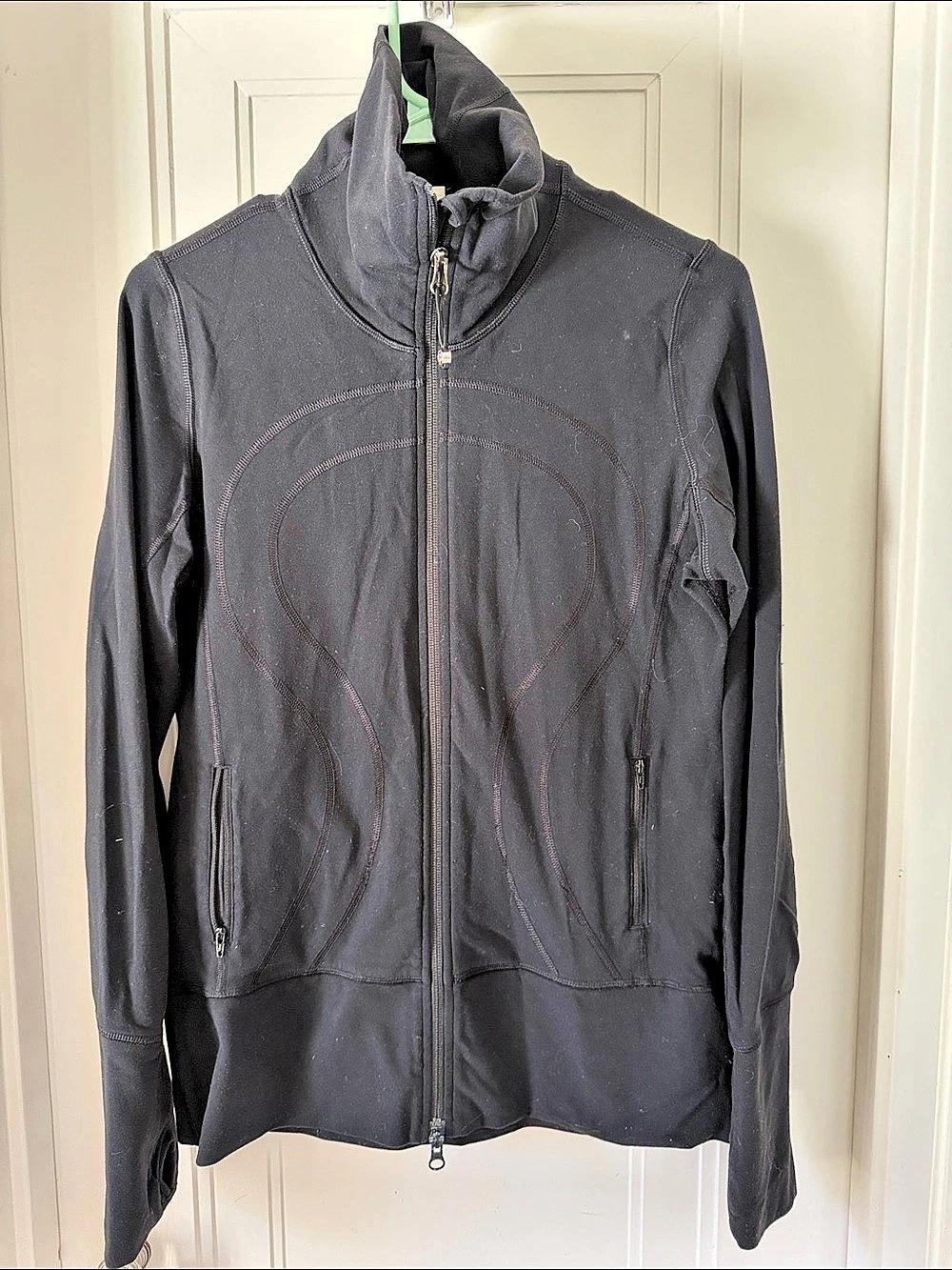 lululemon Define Jacket Black Full-Zip Jacket Size 8